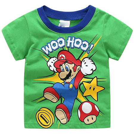 Foryo Boys Super Hero Pajamas Set Summer Kids Nightwear 100% Cotton Cartoon Sleepwears 2-7T 